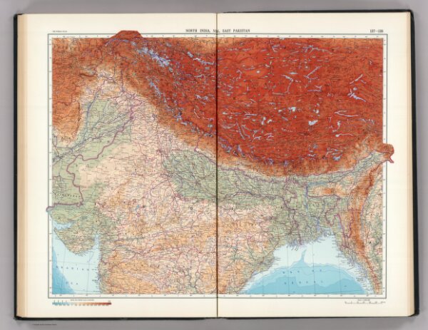 137-138.  North India, Nepal, East Pakistan.  The World Atlas.