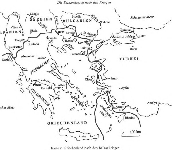 Griechenland nach den Balkankriegen