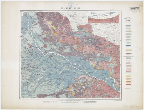 Sect. 4. Tilsit (Das Memel Delta (Schalaunen)), uit: Geologische Karte der Provinz Preussen