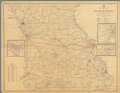 Post Route Map of the State of Missouri Showing Post Offices ... December 1, 1947.