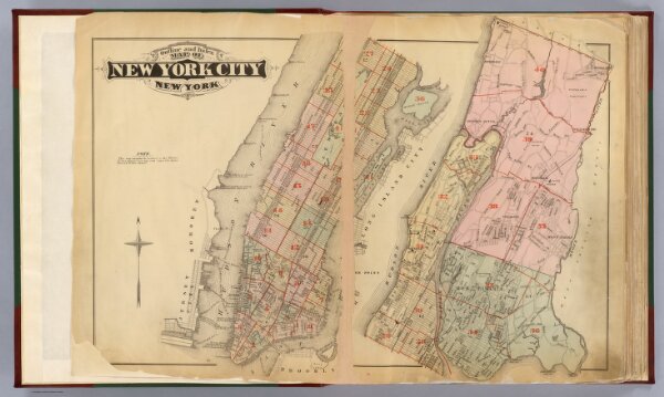 Index map: Atlas, city of New York.