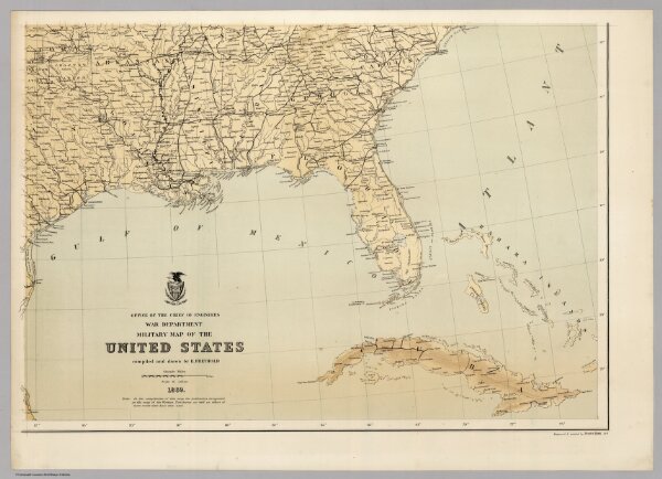 Military Map of the United States