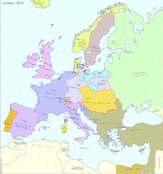 Europa 1812