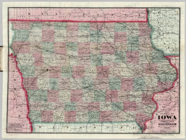 New Sectional Map Of Iowa