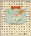 The official illustrated dog map of the world. Ken - L. Ration
