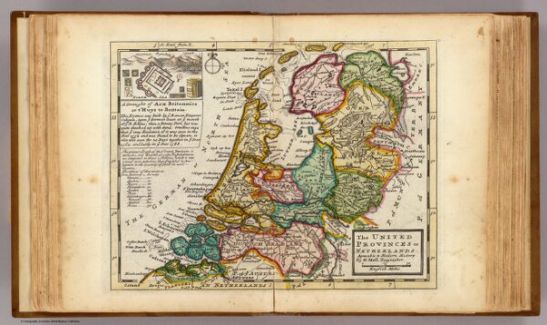 The United Provinces or Netherlands and Arx Britannica.