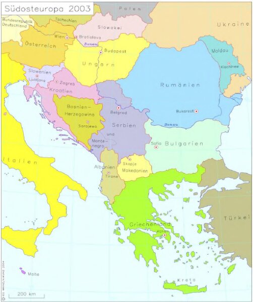 Südosteuropa 2003