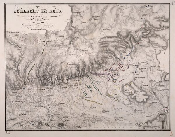 Schlacht bei Kulm am 29ten und 30ten August 1813