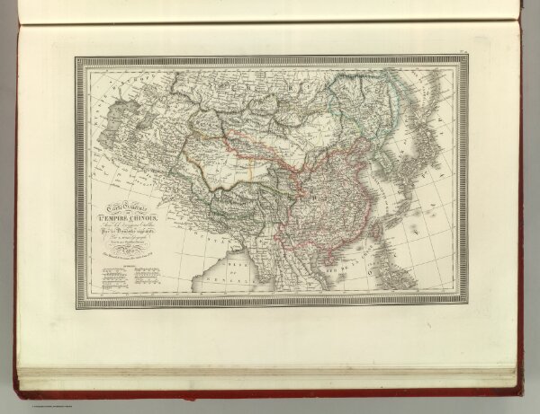 Carte Generale de l'Empire Chinois.