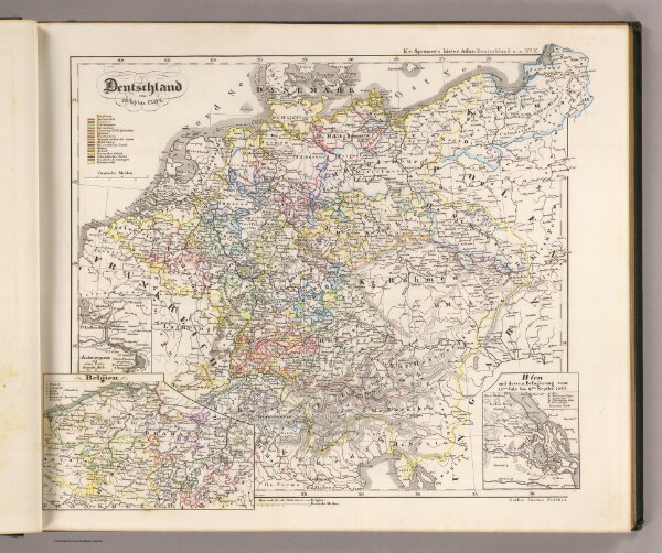 Deutschland von 1649 bis 1792.