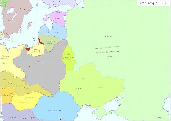 Osteuropa 1921