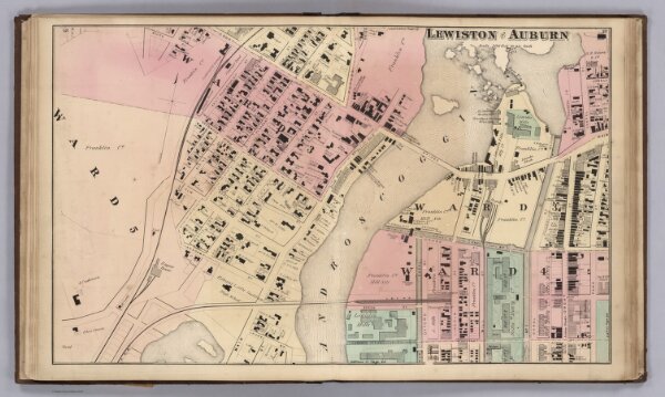Lewiston and Auburn, Androscoggin County, Maine.