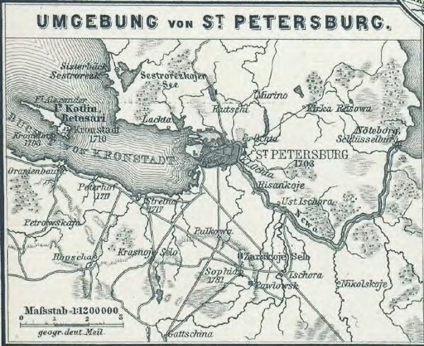 Umgebung von St. Petersburg