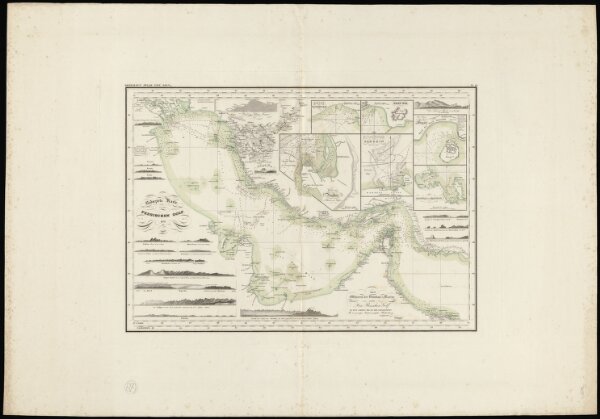 Reduzirte Karte vom Persischen Golf : den Offizieren der Bombay-Marine, welche den Persischen Golf in den Jahren 1821 bis 1825 erforschten