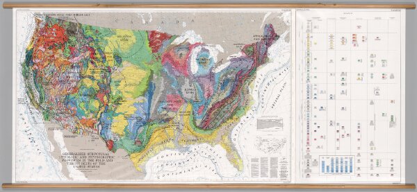 United States -- Geology: Physiographic & Structural Provinces