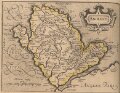 Anglesey. [Karte], in: Gerardi Mercatoris Atlas, sive, Cosmographicae meditationes de fabrica mundi et fabricati figura, S. 130.