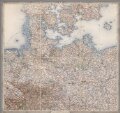 II, uit: General-Karte von Mittel-Europa in 12 Blättern, im Masse 1:1.200.000 / entworfen, bearb. und hrsg. von Josef Schlacher