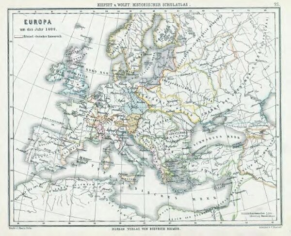 22. Europa um das Jahr 1400