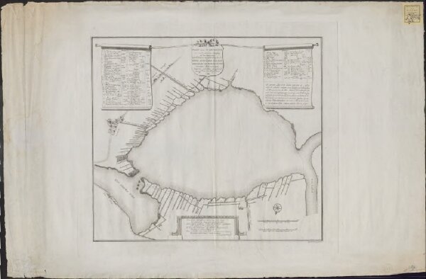 Kaart van de Diemermeer voor en bij derzelver bedijking in den jaare 1629 ...