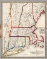 Railroad Map Of New England & Eastern New York