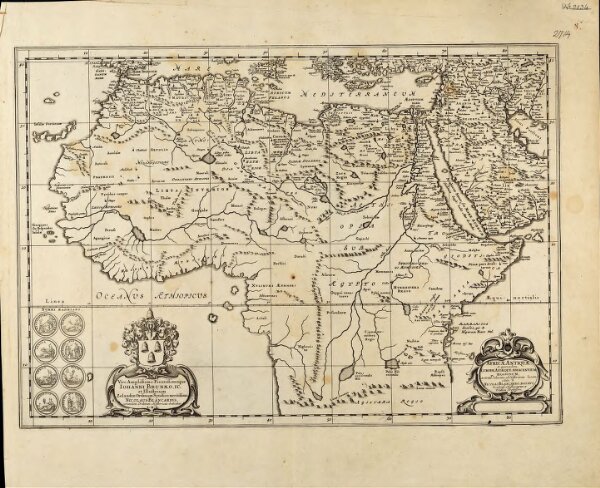 Africae Antique, et quarundam Europae Asiaeque Adiacentium Regionum, accurata delineatio