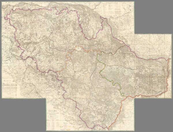 Composite map: Special Karte von Suedpreussen