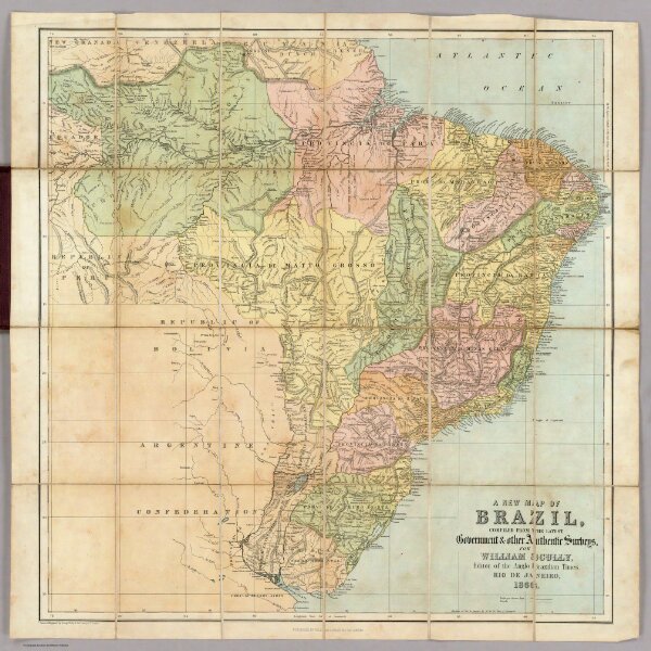 A new map of Brazil.