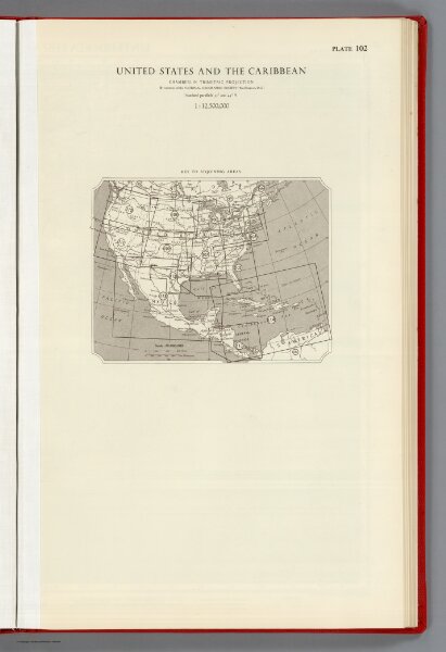 Index: United States and the Caribbean, Plate 102, Vol. V