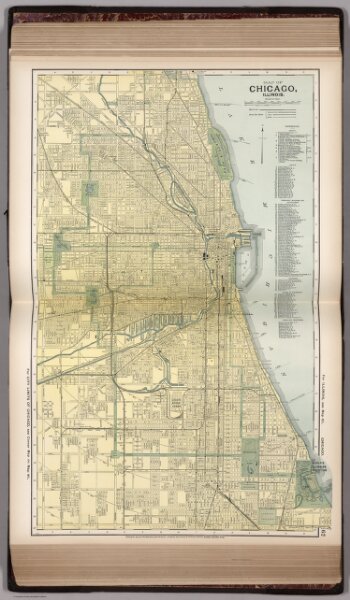 Map of Chicago. 62