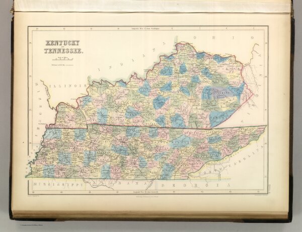 Kentucky and Tennessee.