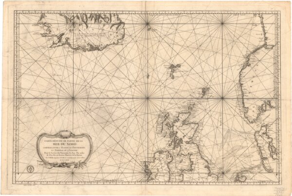 Museumskart 155: Carte Réduite De Partie De La Mer Du Nord
