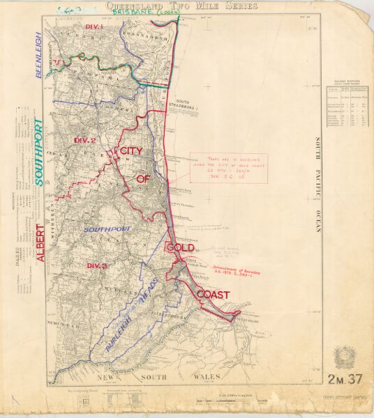 Queensland Two Mile series sheet 2m37