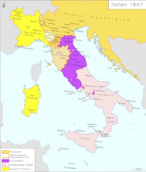 Italien 1847