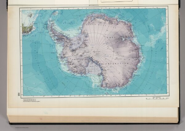 250.  Antarctica.  The World Atlas.