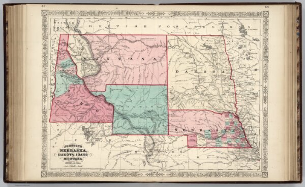 Nebraska, Dakota, Idaho, and Montana.