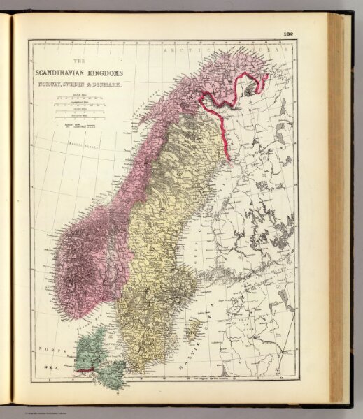 The Scandinavian kingdoms Norway, Sweden & Denmark.