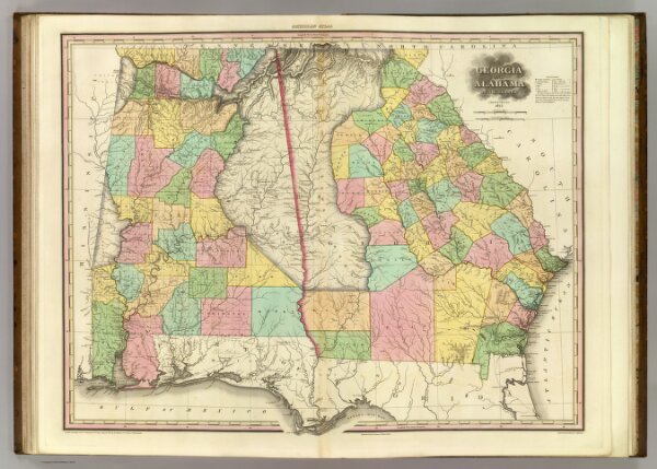 Georgia And Alabama.