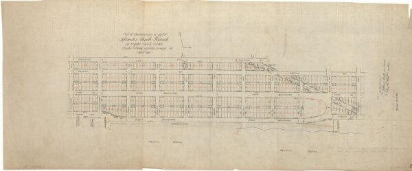 Plat of the resubdivision of part of Alamitos Beach townsite, Los Angeles County, Cal., 1904
