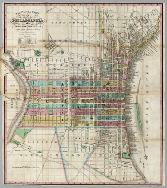 Plan of the City of Philadelphia