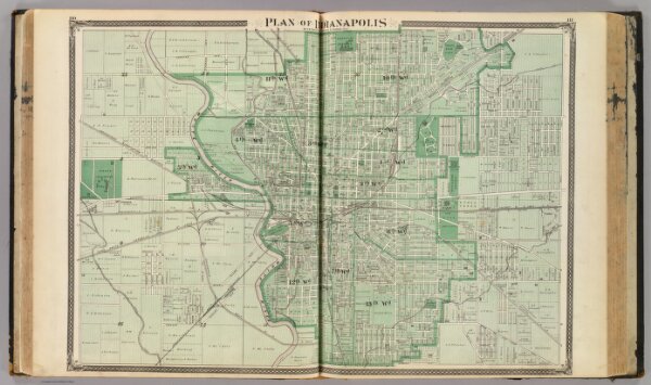 Plan of Indianapolis.