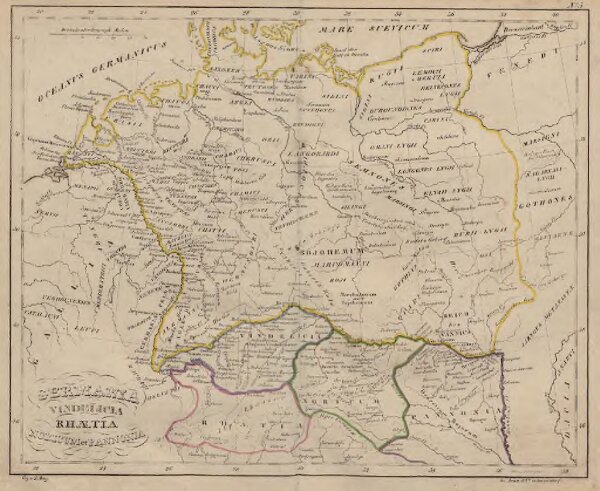 Germania Vindelicia Rhaetia Noricum et Pannonia