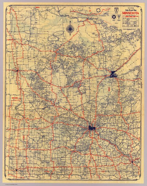 Minnesota standard map.