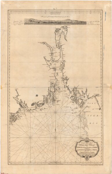 Museumskart 4: Speciel Kaart over en Deel af den Norske Kyst fra Iomfrueland og til Grændsen med Sverrig