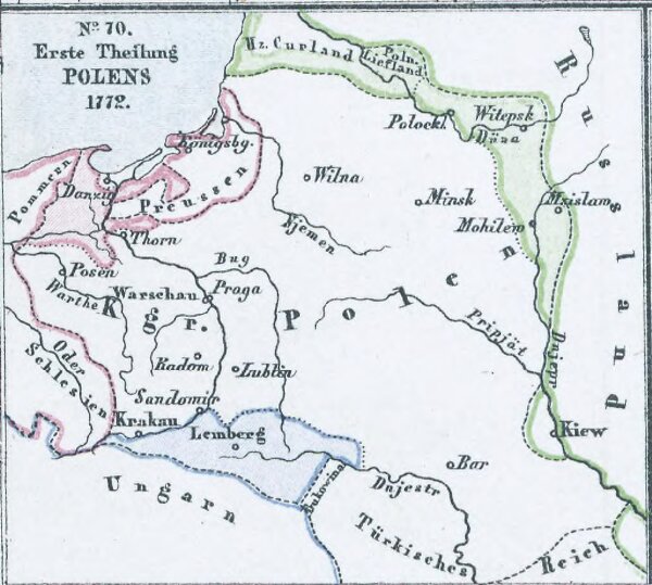 Erste Theilung Polens 1772