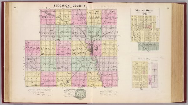 Sedgwick County, Mount Hope and Derby, Kansas.