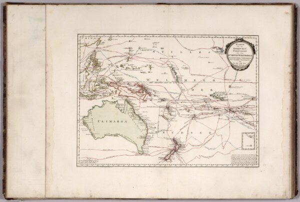 VII. Karte von der Inselwelt Polynesien oder dem funften Welttheile