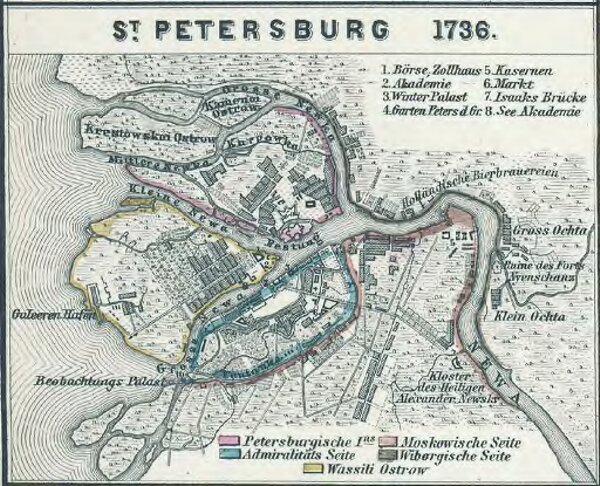 St. Petersburg 1736