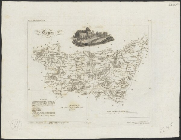 [Atlas départemental : La France et ses colonies] No. 85 Vosges