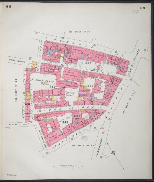 Insurance Plan of City of London Vol. III: sheet 69