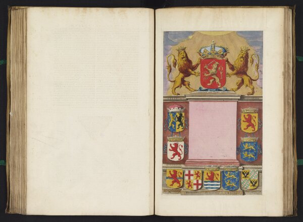 [Title page] Coats of Arms / shields only